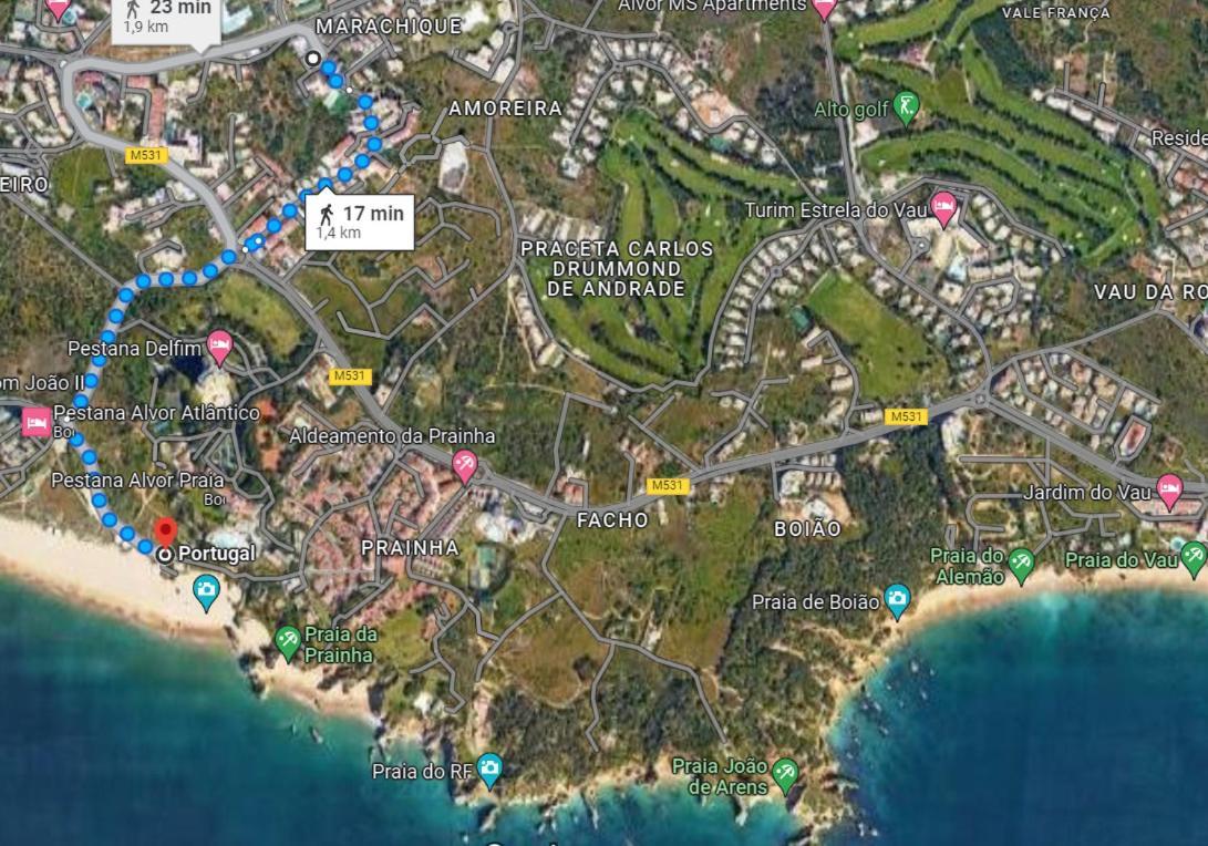 Sweet Beach Flat - Sea View-Wifi-Ac - Alvor Exteriör bild